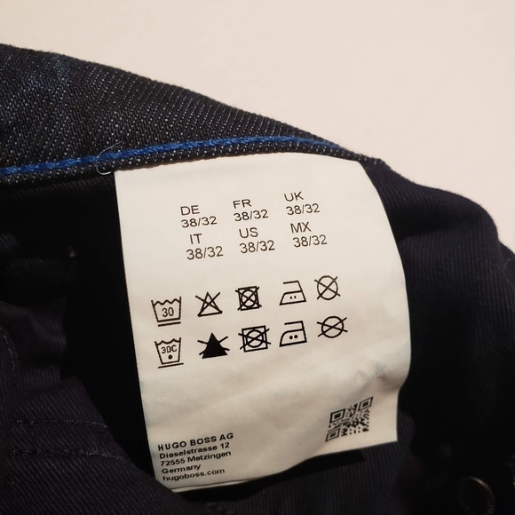 Hugo Boss Maine Regular Fit Stretch Denim Jeans - Picture 6 of 6